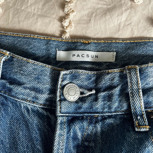 Pacsun Medium-Dark Wash Jeans - Picture 2 of 3